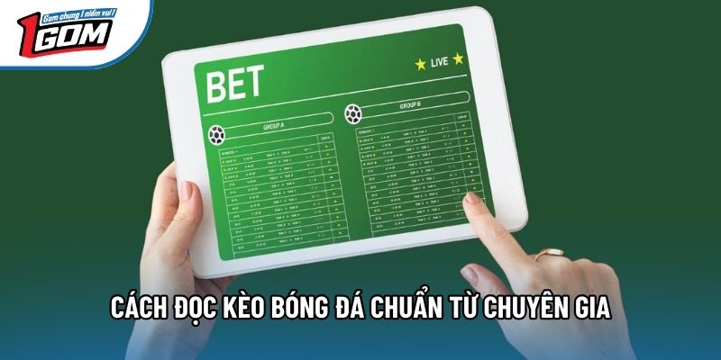 Cách đọc kèo bóng đá chuẩn từ chuyên gia